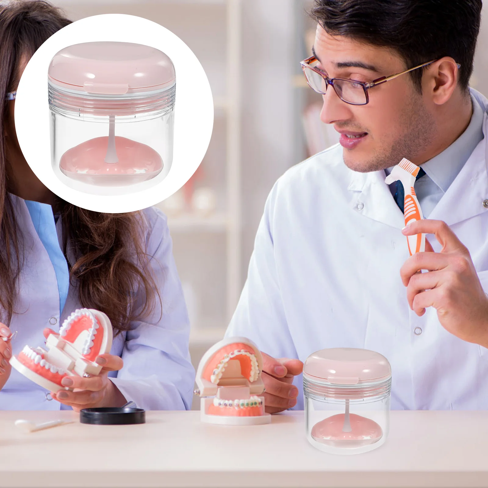 1Set Denture Case Portable False Teeth Storage Box Waterproof Retainer Container Travel Dental for Soaking and
1Set Denture Case Portable False Teeth Storage Box Waterproof Retainer Container Travel Dental for Soaking and