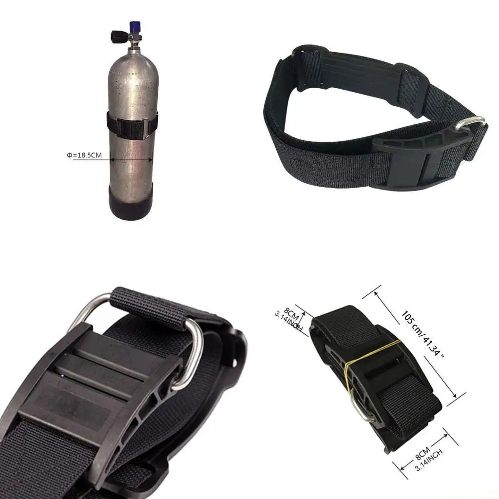 M5TC Diving BCD for Tank Crotch Strap Band with Non-Slip Pad Plastic Buckle Diver Accessory Back Plate Bracket Adapter
M5TC Diving BCD for Tank Crotch Strap Band with Non-Slip Pad Plastic Buckle Diver Accessory Back Plate Bracket Adapter
