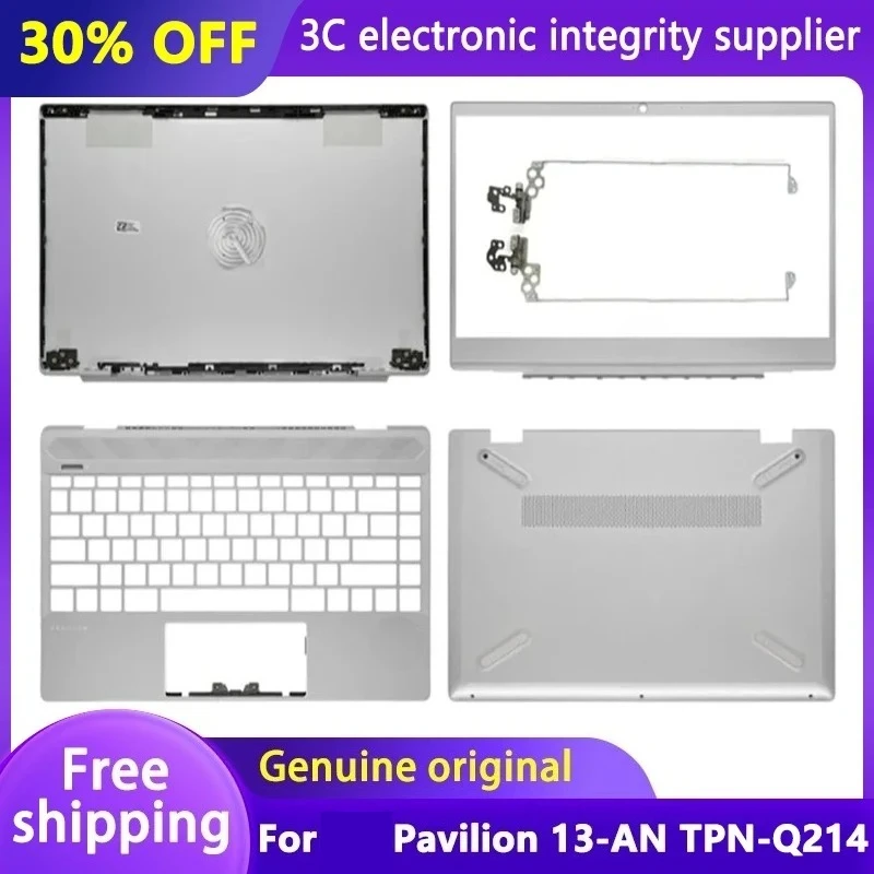 New For Pavilion 13-AN TPN-Q214 Laptops LCD Back Cover/Front Bezel/Hinges/Palmrest Keyboard/Bottom Case Silver 13-AN0003TU 
New For Pavilion 13-AN TPN-Q214 Laptops LCD Back Cover/Front Bezel/Hinges/Palmrest Keyboard/Bottom Case Silver 13-AN0003TU