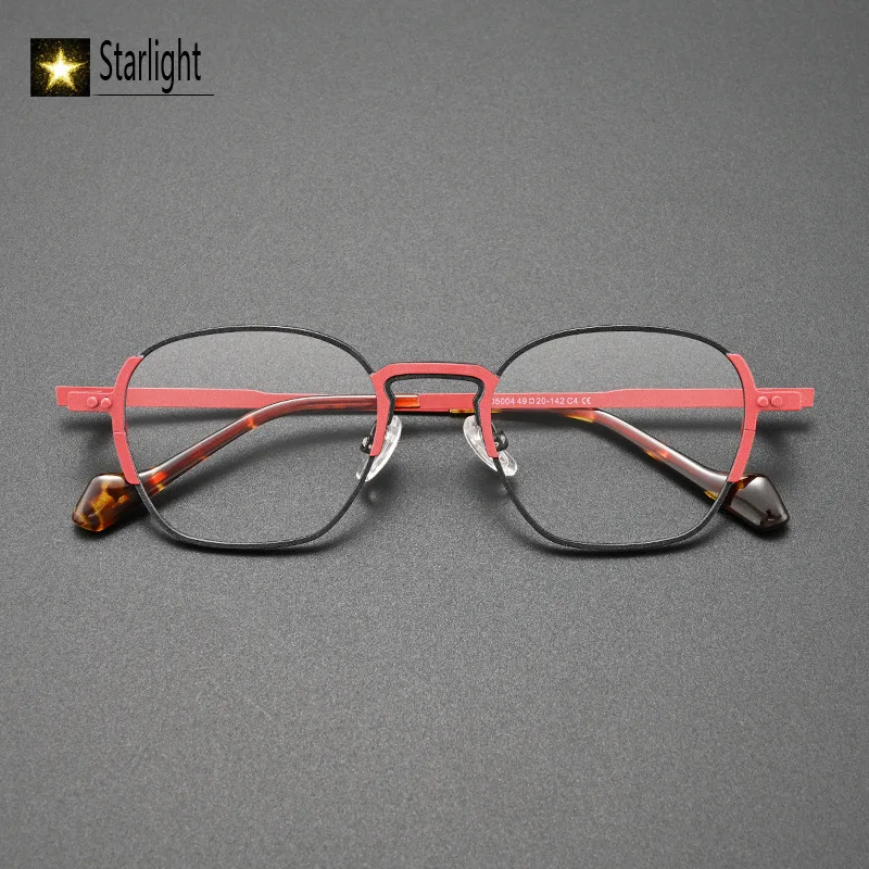 2026 New Vintage Patchwork Glasses Frame Men Fashion Square Two-color Metal Eyeglasses Frames Man Reading Prescription Myopia
2026 New Vintage Patchwork Glasses Frame Men Fashion Square Two-color Metal Eyeglasses Frames Man Reading Prescription Myopia