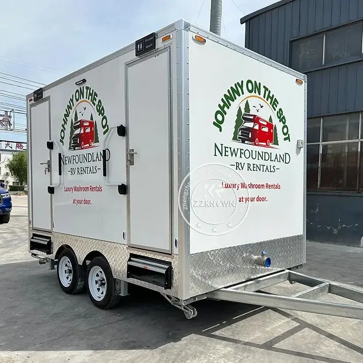 Mobile Luxury Portable Toilet Trailer Prefab Restroom Portable Toilet Outdoor Portable Shower Bathroom Trailer For Sale 
Mobile Luxury Portable Toilet Trailer Prefab Restroom Portable Toilet Outdoor Portable Shower Bathroom Trailer For Sale