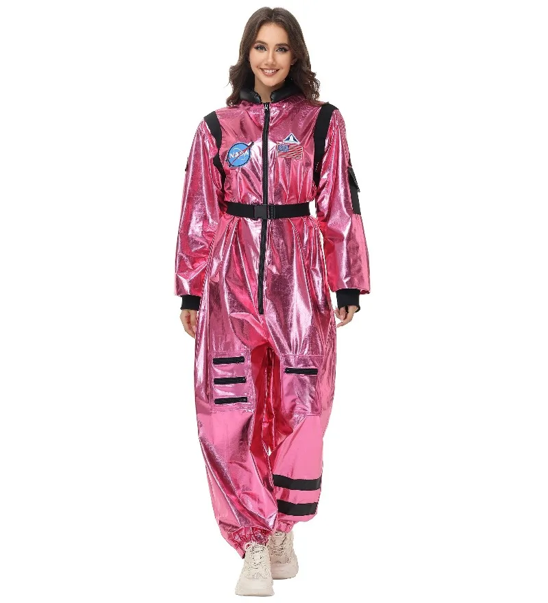 Halloween Adult Astronaut Costume Pink Spaceman Women Space Suit Halloween Party Dress Up
Halloween Adult Astronaut Costume Pink Spaceman Women Space Suit Halloween Party Dress Up