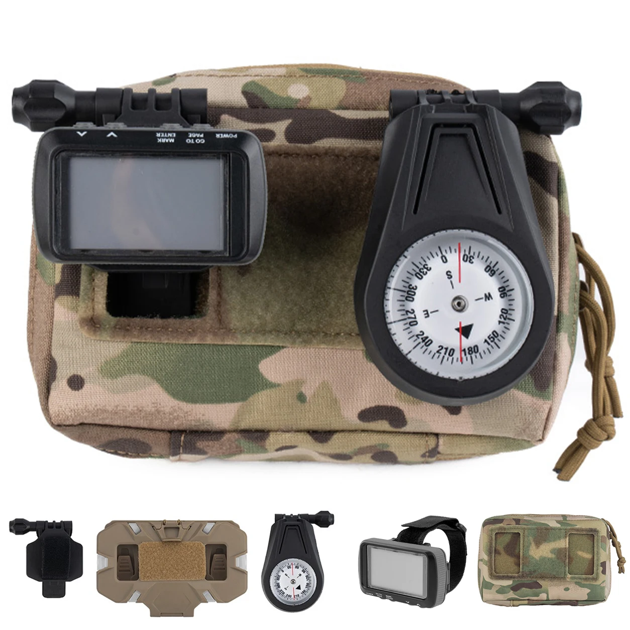 Tactical Navigation Board Kit with Compass GPS Model & Pouch Molle Foldable Phone Holder Mount for Military Airsoft Hunting
Tactical Navigation Board Kit with Compass GPS Model & Pouch Molle Foldable Phone Holder Mount for Military Airsoft Hunting