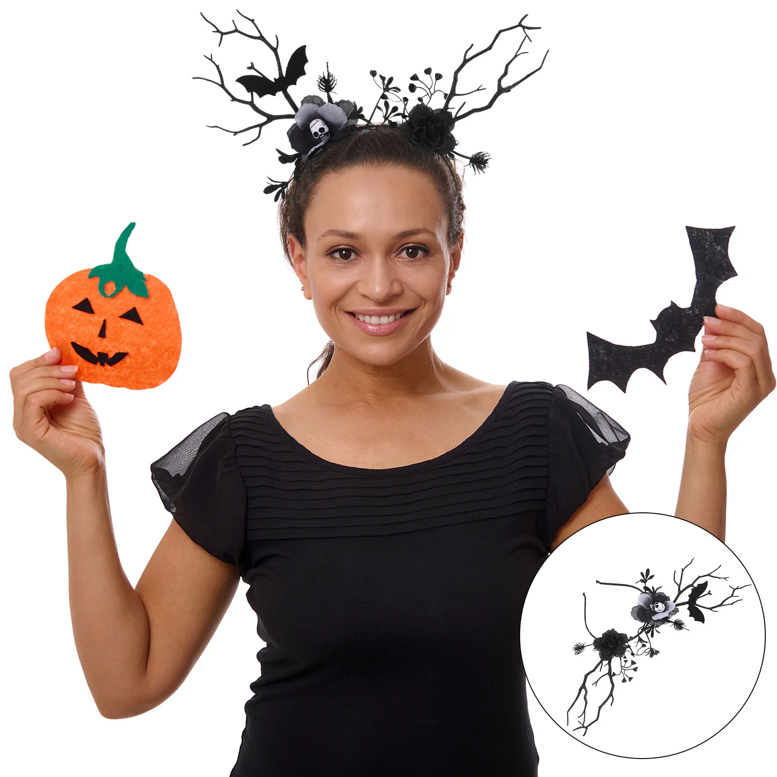 Halloween Feather Headband Costumes Headpiece Iron Hair Accessories for Festival Photo Props
Halloween Feather Headband Costumes Headpiece Iron Hair Accessories for Festival Photo Props