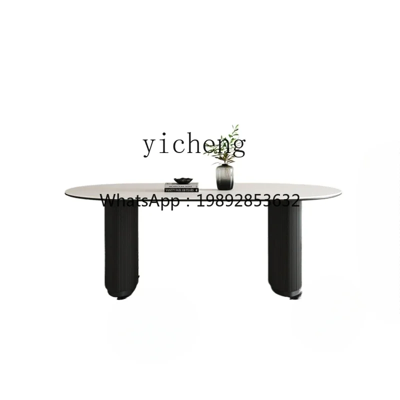 DF French retro solid wood rock slab dining table and chair combination household cream style dining table simple rectangular
DF French retro solid wood rock slab dining table and chair combination household cream style dining table simple rectangular