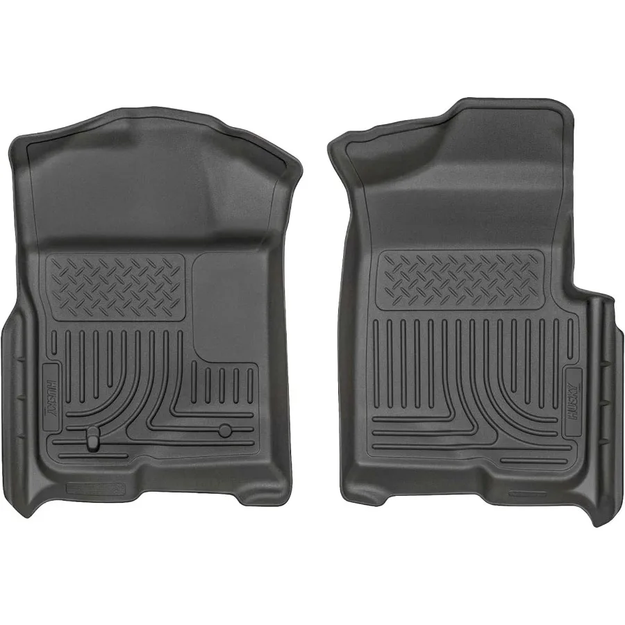 Weatherbeater Floor Mats for 2009-2014 F-150 All Cabs w/Out Manual Shifter Front Row 2-pc Black Durable Rubber Mat with Enhanc
Weatherbeater Floor Mats for 2009-2014 F-150 All Cabs w/Out Manual Shifter Front Row 2-pc Black Durable Rubber Mat with Enhanc