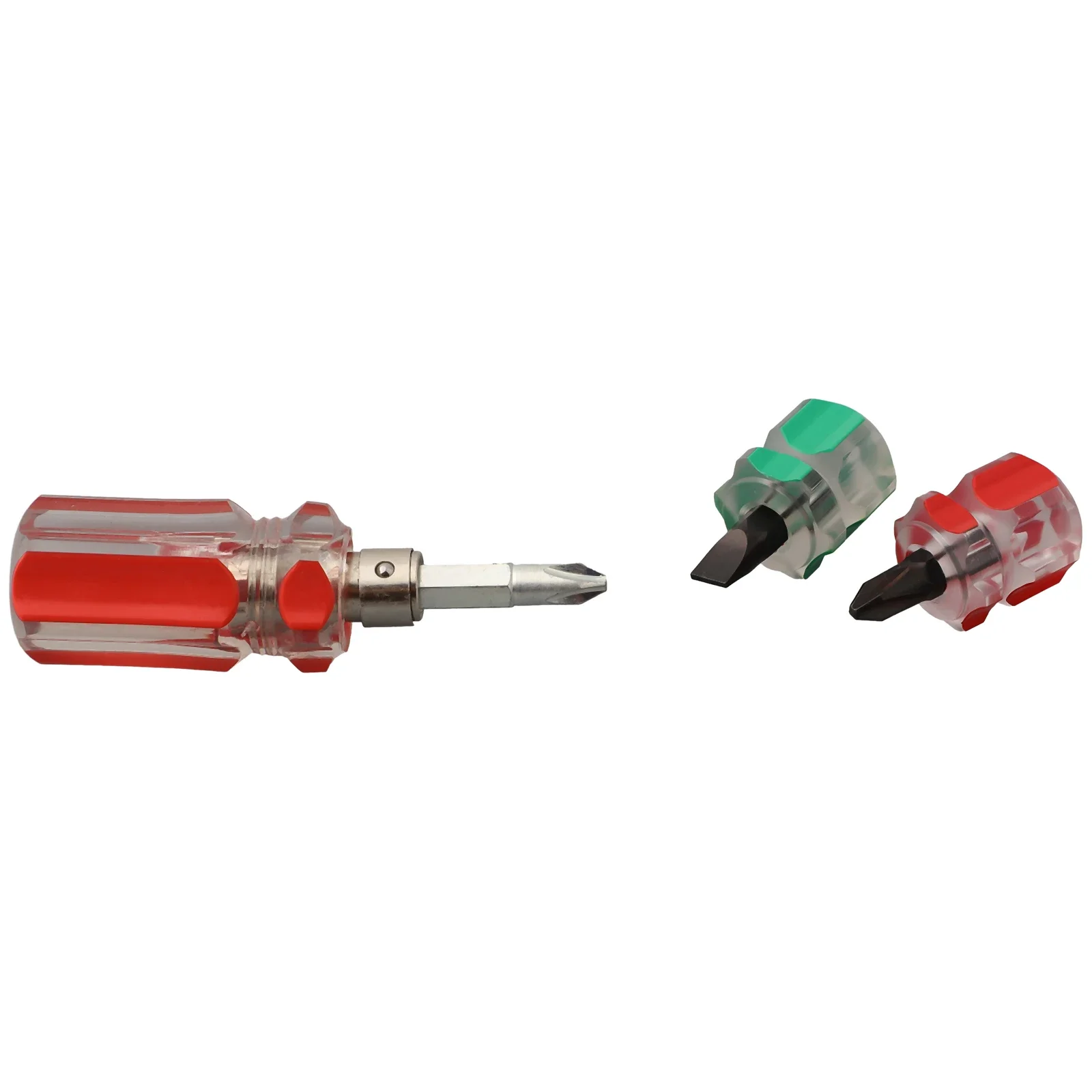 3Pcs Short Screwdriver Flat Head Cross-Head 2-In-1 Interchangeable Screwdriver Mini Ratchet Screwdriver Hardware Tool
3Pcs Short Screwdriver Flat Head Cross-Head 2-In-1 Interchangeable Screwdriver Mini Ratchet Screwdriver Hardware Tool