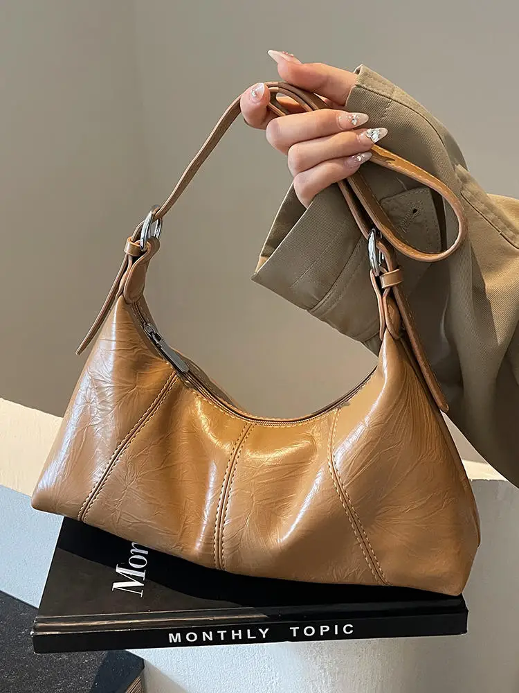 Simple Fashion Women Shoulder Bag 2024 New Solid Color Textured Zipper Crossbody Bag Lady Daily Commuter Handbags
Simple Fashion Women Shoulder Bag 2024 New Solid Color Textured Zipper Crossbody Bag Lady Daily Commuter Handbags