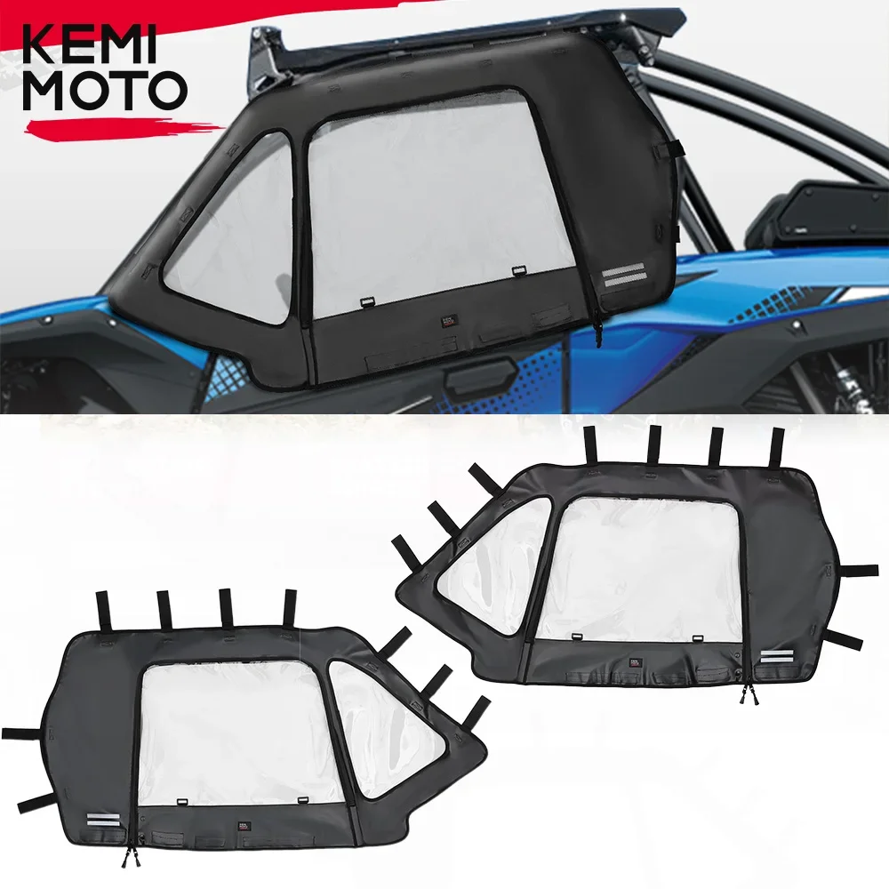 UTV Soft Side Upper Doors Set Compatible with Kawasaki Teryx KRX 1000 2020-2024 99994-1298 Door Cab Enclosure Kit
UTV Soft Side Upper Doors Set Compatible with Kawasaki Teryx KRX 1000 2020-2024 99994-1298 Door Cab Enclosure Kit
