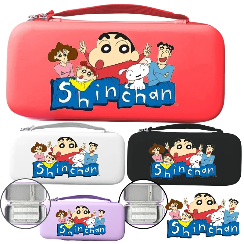Жесткий чехол Crayon Shin-chan для Nintendo Switch 2, сумка для хранения консоли и аксессуаров, портативный защитный чехол в стиле аниме
Жесткий чехол Crayon Shin-chan для Nintendo Switch 2, сумка для хранения консоли и аксессуаров, портативный защитный чехол в стиле аниме