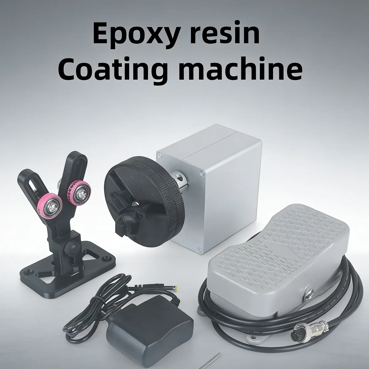 Epoxy Resin Coating Tool Portable Fishing Rod Winding Machine Elctric-Drive Machine DIY Fishing Rod Epoxy Resin Rotating Gluing
Epoxy Resin Coating Tool Portable Fishing Rod Winding Machine Elctric-Drive Machine DIY Fishing Rod Epoxy Resin Rotating Gluing