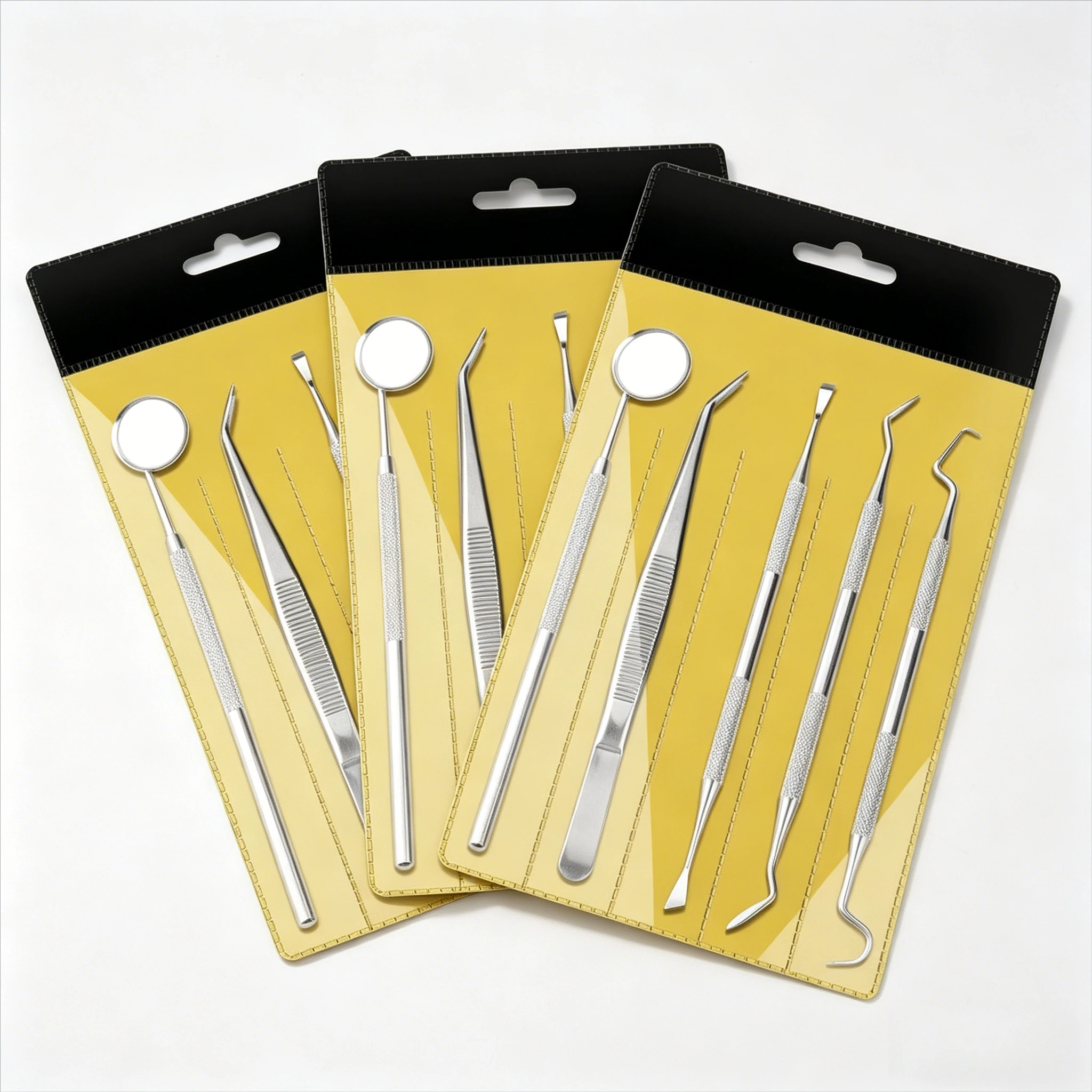 SmileKi 5Pcs/Kit Dental Accessory Kit Stainless Steel Mouth Mirror Tweezers Probe Accessories Oral Cavity Clean Nursing Supplies
SmileKi 5Pcs/Kit Dental Accessory Kit Stainless Steel Mouth Mirror Tweezers Probe Accessories Oral Cavity Clean Nursing Supplies