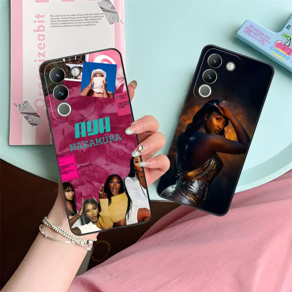 Aya Nakamura Mobile Phone Case for VIVO Y77 76 75 74 73 72 58 56 55 51 50 38 36 Y19 Y18 Y03 Y01 5G Colorful Printing Cover Cover
Aya Nakamura Mobile Phone Case for VIVO Y77 76 75 74 73 72 58 56 55 51 50 38 36 Y19 Y18 Y03 Y01 5G Colorful Printing Cover Cover