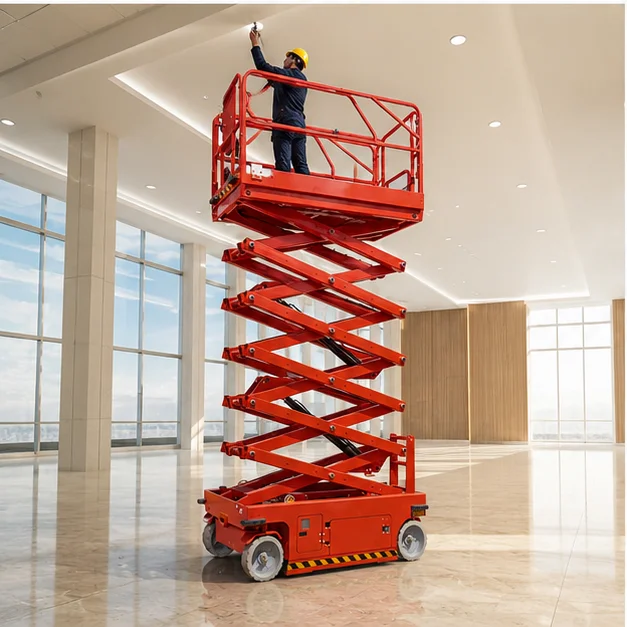 Customized Portable Electric Scissor Lift 6m 8m Self Propelled Mobile Hydraulic Platform Small Man Lift For Warehouse Cleaning
Customized Portable Electric Scissor Lift 6m 8m Self Propelled Mobile Hydraulic Platform Small Man Lift For Warehouse Cleaning