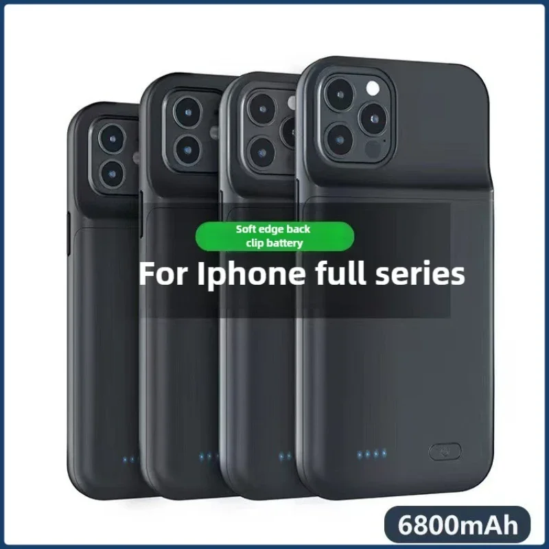 6800mAh for IPhone 14 Pro Max Battery Case for IPhone 14 Pro 14 15 Plus Thin Smart Power Bank Charger Cover Battery Charger Ca
6800mAh for IPhone 14 Pro Max Battery Case for IPhone 14 Pro 14 15 Plus Thin Smart Power Bank Charger Cover Battery Charger Ca