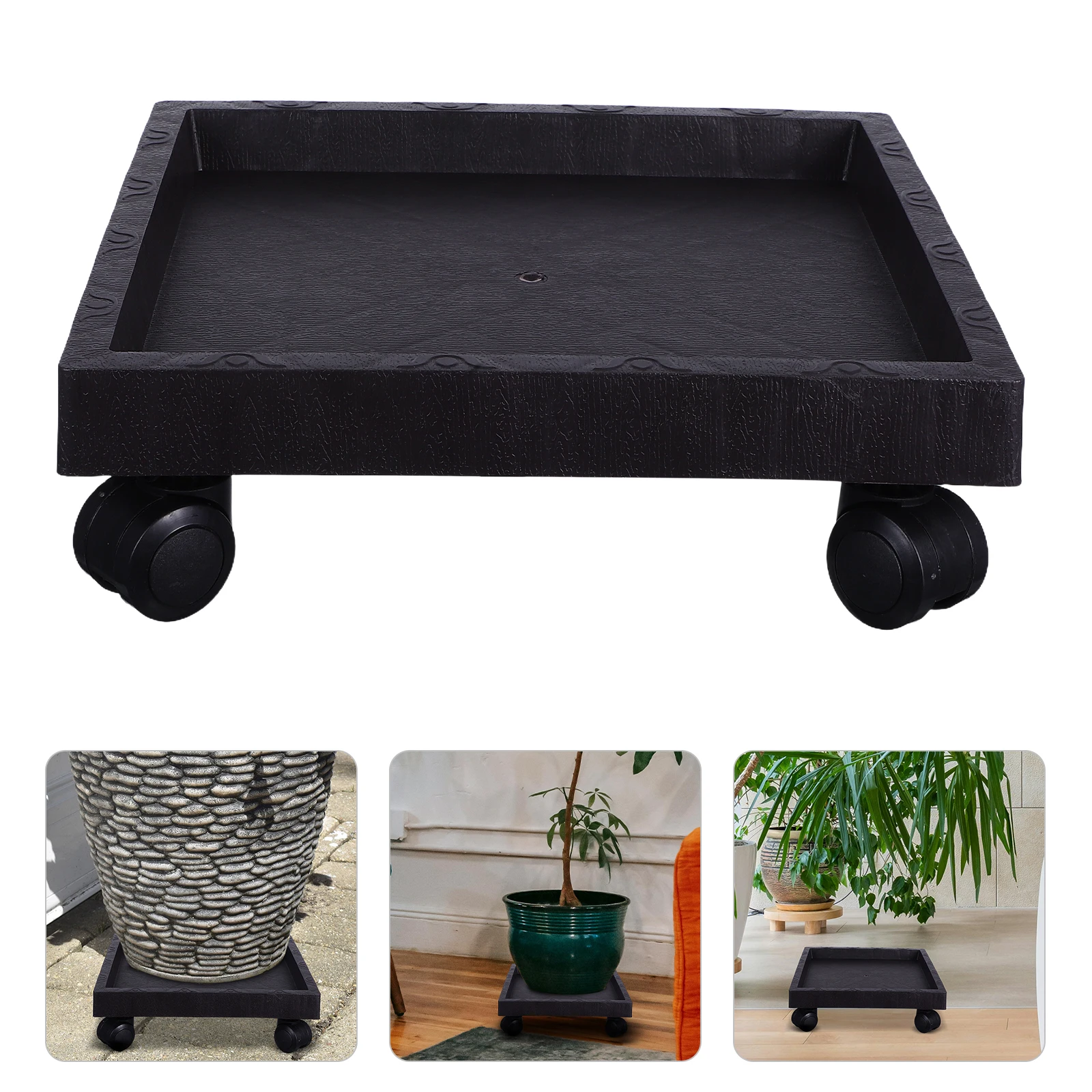 Garden Patio Flower Pot Plant Stand Tray Flower Pot Tray Caster Wheels Planter Saucer For Planting Potted Stand Plants Platform
Garden Patio Flower Pot Plant Stand Tray Flower Pot Tray Caster Wheels Planter Saucer For Planting Potted Stand Plants Platform