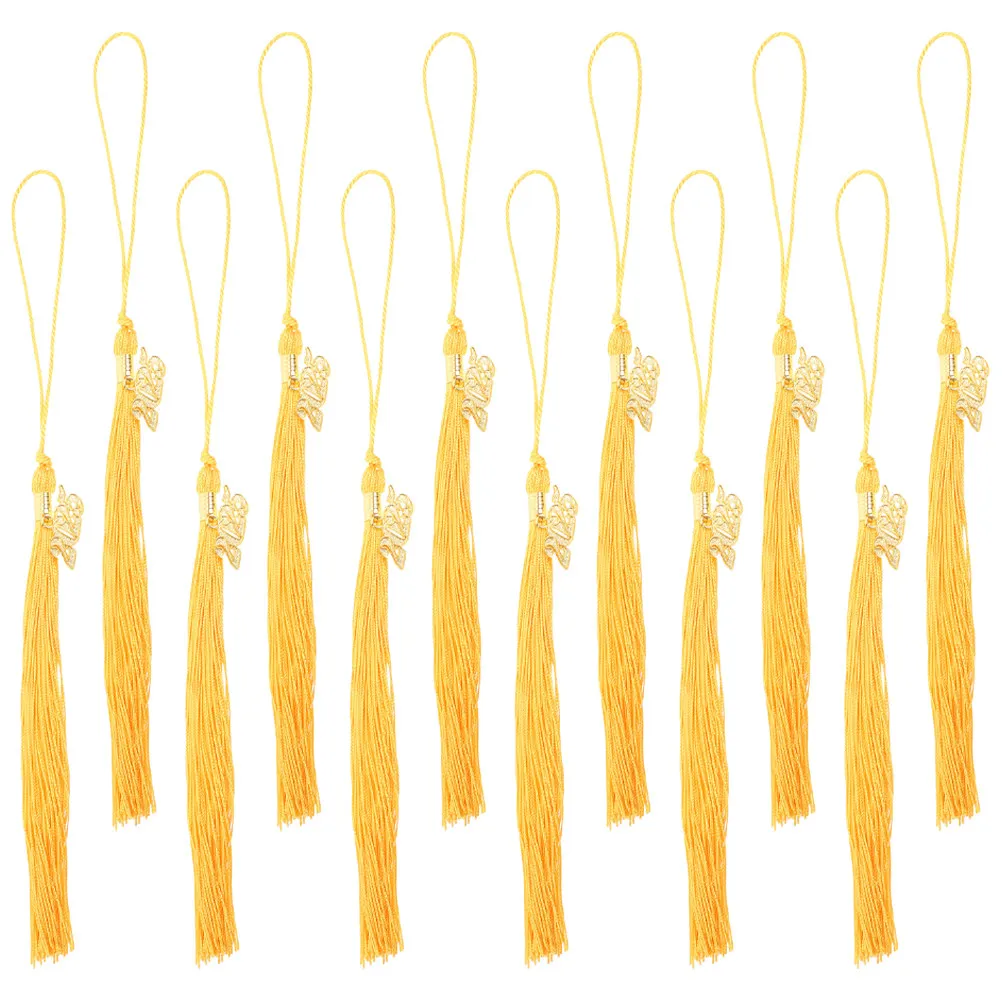 12Pcs Graduation Cap Tassel Pendant Elegant Polyester Charms Graduation Party Decorations Memorial Keepsake Accessories
12Pcs Graduation Cap Tassel Pendant Elegant Polyester Charms Graduation Party Decorations Memorial Keepsake Accessories