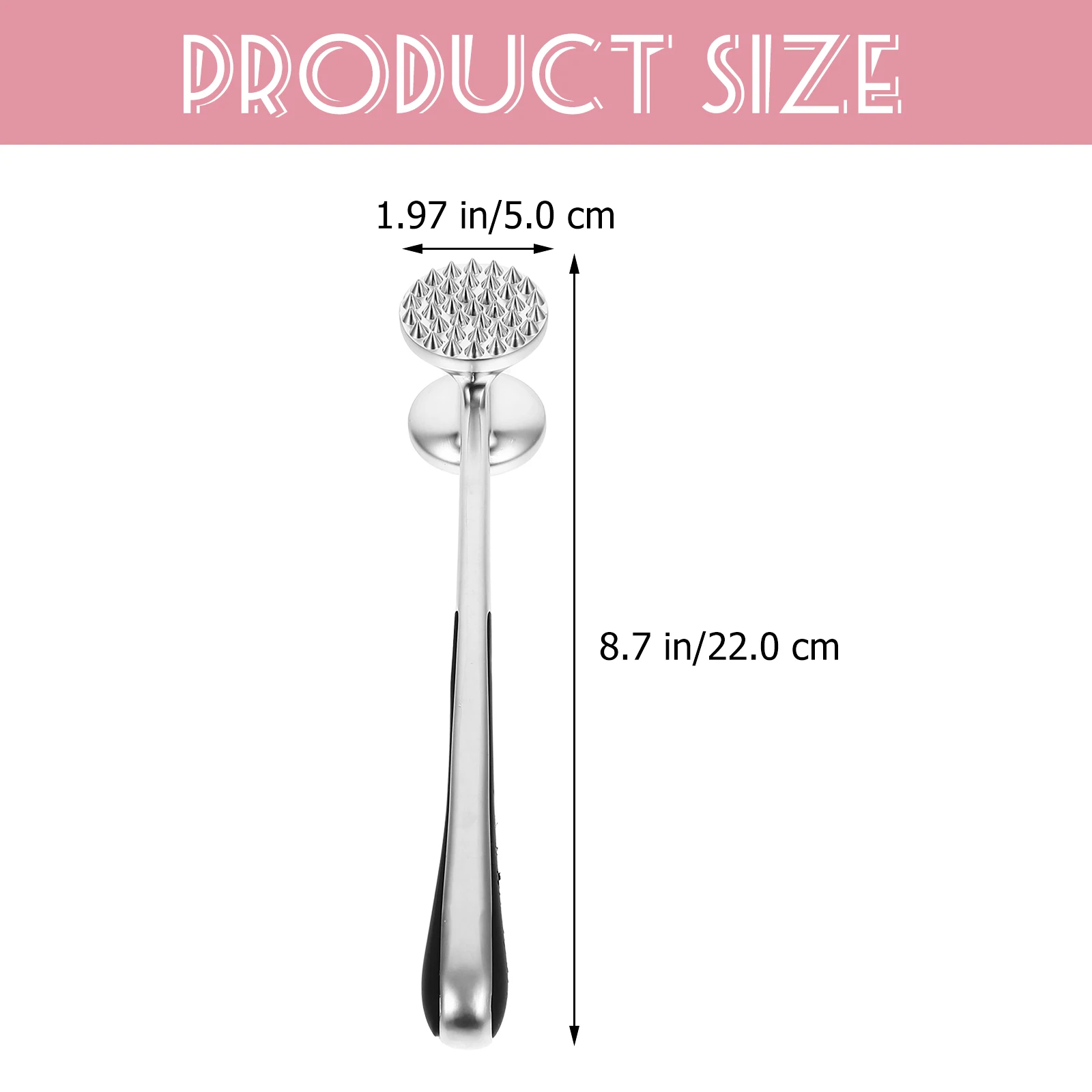 Meat Tenderizer Mallet Cooking Pounder Flattener Stainless Steel Hammer Hamburger Tool Dual Sided Meat Hammer Kitchen Gadgets
Meat Tenderizer Mallet Cooking Pounder Flattener Stainless Steel Hammer Hamburger Tool Dual Sided Meat Hammer Kitchen Gadgets