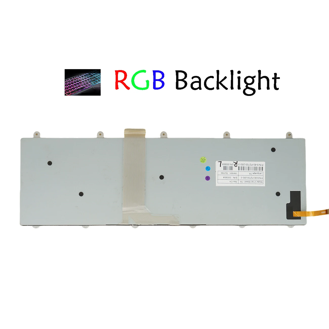 Keyboard For Clevo P150EM P170EM P370EM P570WM P370EM3 P570WM3 P150SM P170SM P270WM P157SM P177SM P370SM P375SM TR NW SD GR KR
Keyboard For Clevo P150EM P170EM P370EM P570WM P370EM3 P570WM3 P150SM P170SM P270WM P157SM P177SM P370SM P375SM TR NW SD GR KR