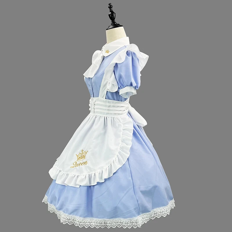 S-5XL 4 Colors Maid Outfit Japanese Anime Cosplay Costume Cute Girls Performance Lolita Dress Women Party Role Playing Uniform
S-5XL 4 Colors Maid Outfit Japanese Anime Cosplay Costume Cute Girls Performance Lolita Dress Women Party Role Playing Uniform