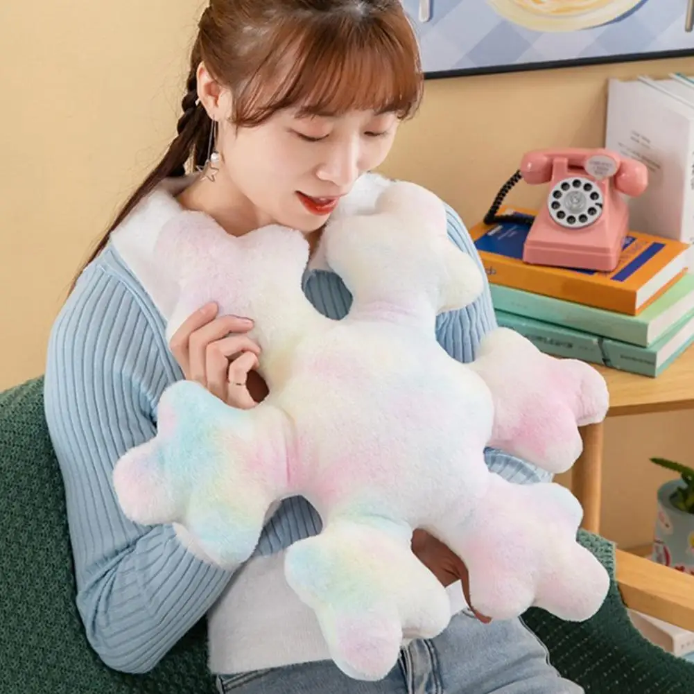 Winter Decorative Pillows Winter Snowflake Plush Throw Pillow Set for Christmas Decor Soft Adorable Couch Sofa Bed Decoration
Winter Decorative Pillows Winter Snowflake Plush Throw Pillow Set for Christmas Decor Soft Adorable Couch Sofa Bed Decoration