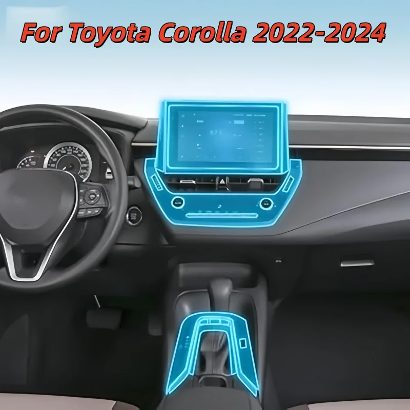 Car Central Control Navigation Panel Protective Film TPU For Toyota Corolla 2022-2024 Car Interior Accessories
Car Central Control Navigation Panel Protective Film TPU For Toyota Corolla 2022-2024 Car Interior Accessories