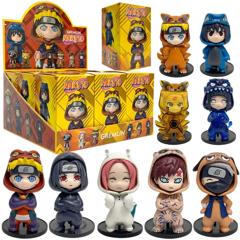 8cm Anime Naruto 9pcs Set Random Blind Box Haruno Sakura Kakashi Sasuke Action Figure Movie Model Toy Birthday Christmas Gift
8cm Anime Naruto 9pcs Set Random Blind Box Haruno Sakura Kakashi Sasuke Action Figure Movie Model Toy Birthday Christmas Gift