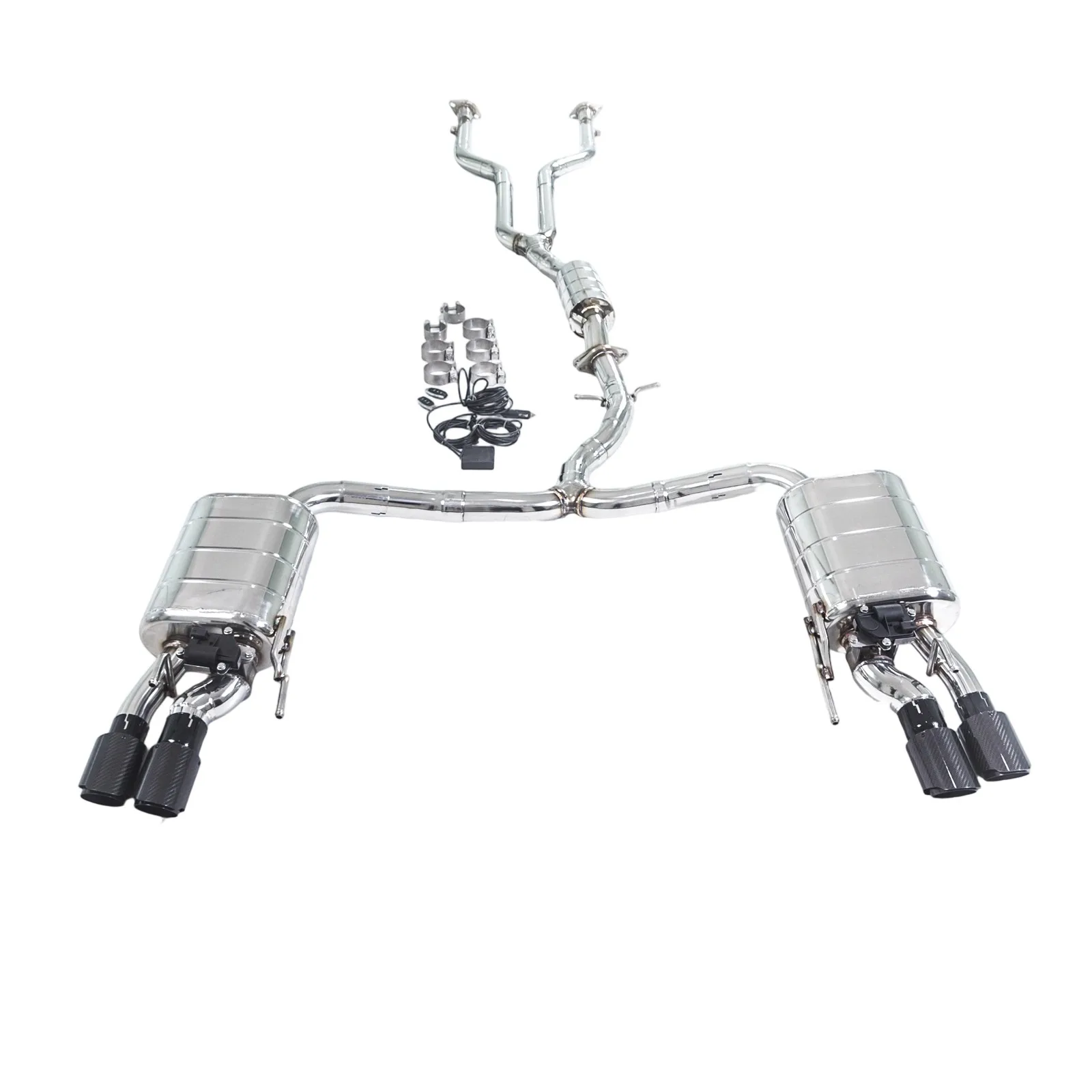 GFC Catback Exhaust Muffler for 2006-2012 Lexus IS250 IS300 2.5L,Car electric valve exhaust system is made of SUS304 pipe
GFC Catback Exhaust Muffler for 2006-2012 Lexus IS250 IS300 2.5L,Car electric valve exhaust system is made of SUS304 pipe