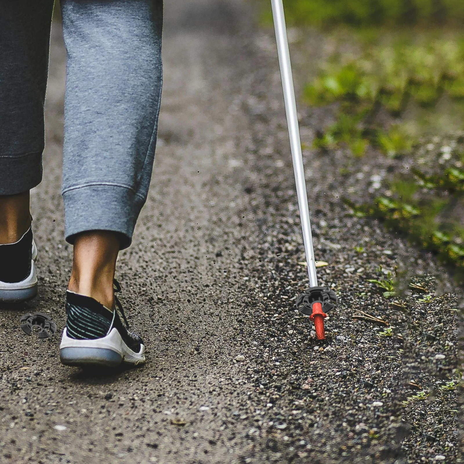 4Pcs Rubber Hiking Pole Baskets Replacement Tips for Trekking Walking Sticks Cane Tips Hiking Cane
4Pcs Rubber Hiking Pole Baskets Replacement Tips for Trekking Walking Sticks Cane Tips Hiking Cane