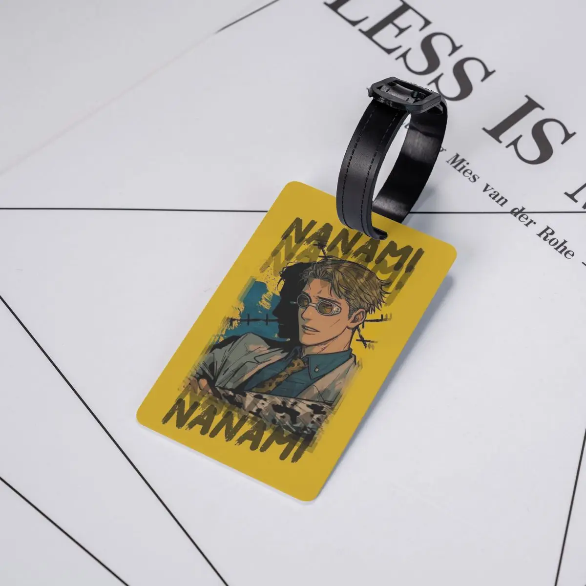 Бирки для багажа Nanami Kento из Jujutsu Kaisen, аксессуары для чемоданов, бирка для ручной клади, держатель для этикеток, идентификатор, имя, адрес
Бирки для багажа Nanami Kento из Jujutsu Kaisen, аксессуары для чемоданов, бирка для ручной клади, держатель для этикеток, идентификатор, имя, адрес