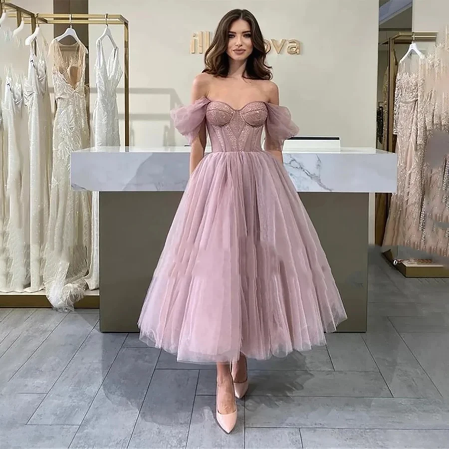 Classic Sweetheart Corset Glitter Designs Party Gown Cap Sleeve Backless Lace Up A-Line Ankle Length Evening Gown
Classic Sweetheart Corset Glitter Designs Party Gown Cap Sleeve Backless Lace Up A-Line Ankle Length Evening Gown