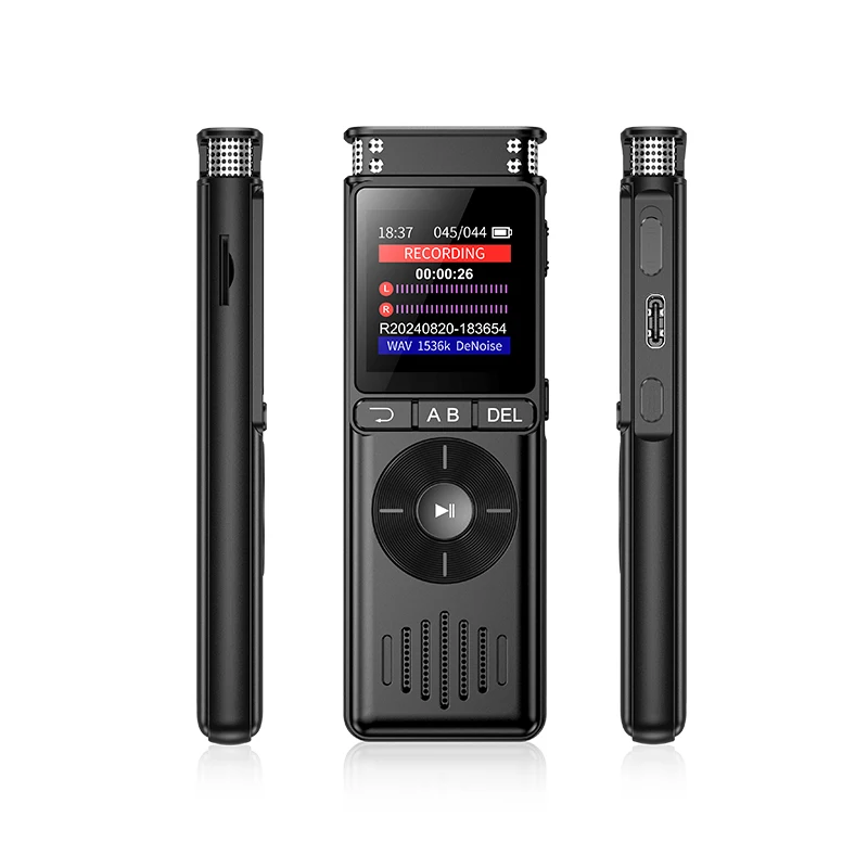 Устройство голососъемки 128G 1536kbps с длительным сроком службы батареи Мини-цифровое записывающее устройство для нескольких сцен
Устройство голососъемки 128G 1536kbps с длительным сроком службы батареи Мини-цифровое записывающее устройство для нескольких сцен