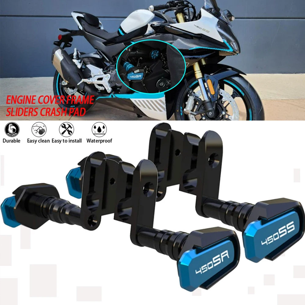 2023 2024 2025 2026 Falling Protection Slider Fairing Guard Crash Pad Protector For CFMOTO CF MOTO 450SR 450SS 450 SR SS 2022
2023 2024 2025 2026 Falling Protection Slider Fairing Guard Crash Pad Protector For CFMOTO CF MOTO 450SR 450SS 450 SR SS 2022