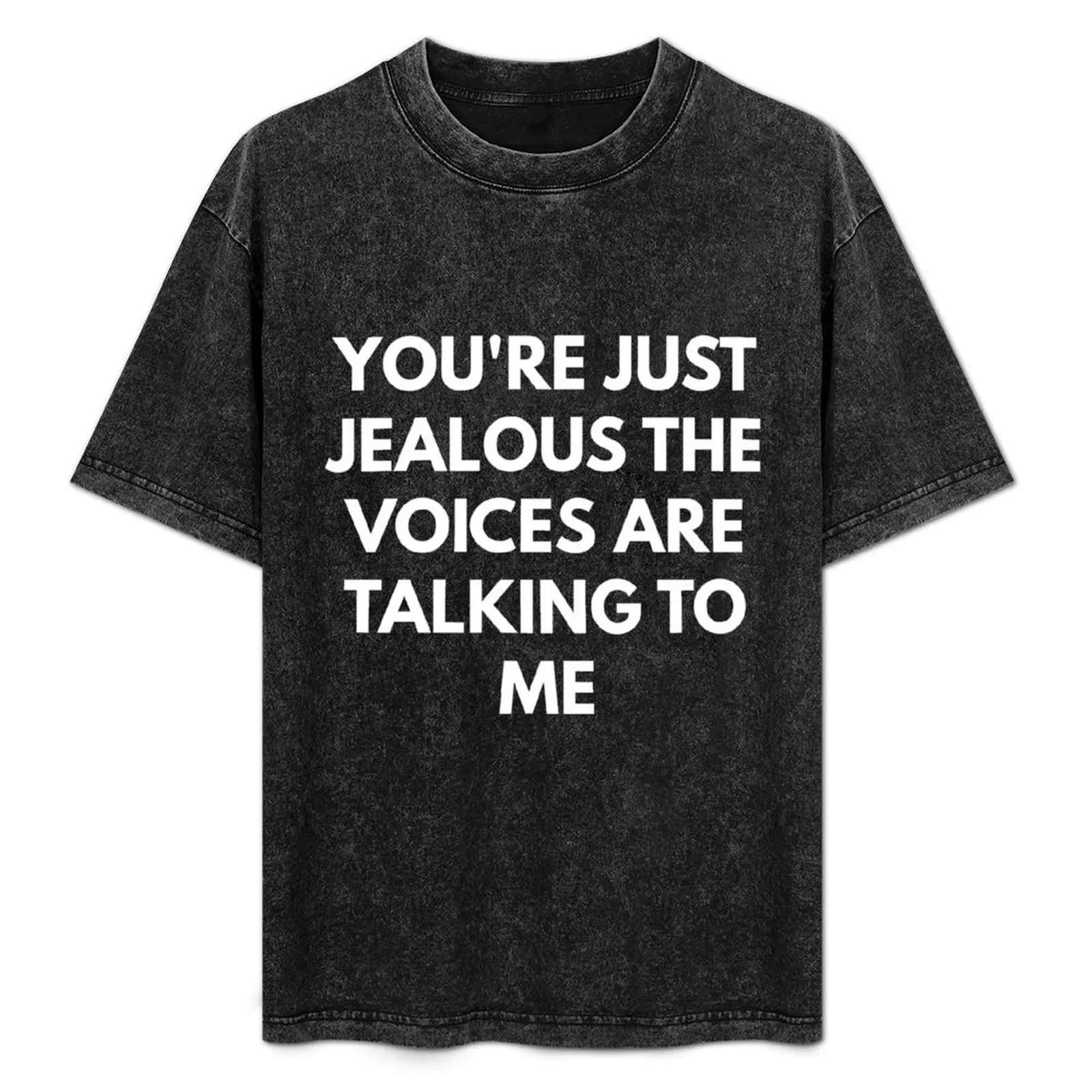 You're Just Jealous The Voices Are Talking To Me T-Shirt Basic Solid Color Casual Tee Shirt
You're Just Jealous The Voices Are Talking To Me T-Shirt Basic Solid Color Casual Tee Shirt