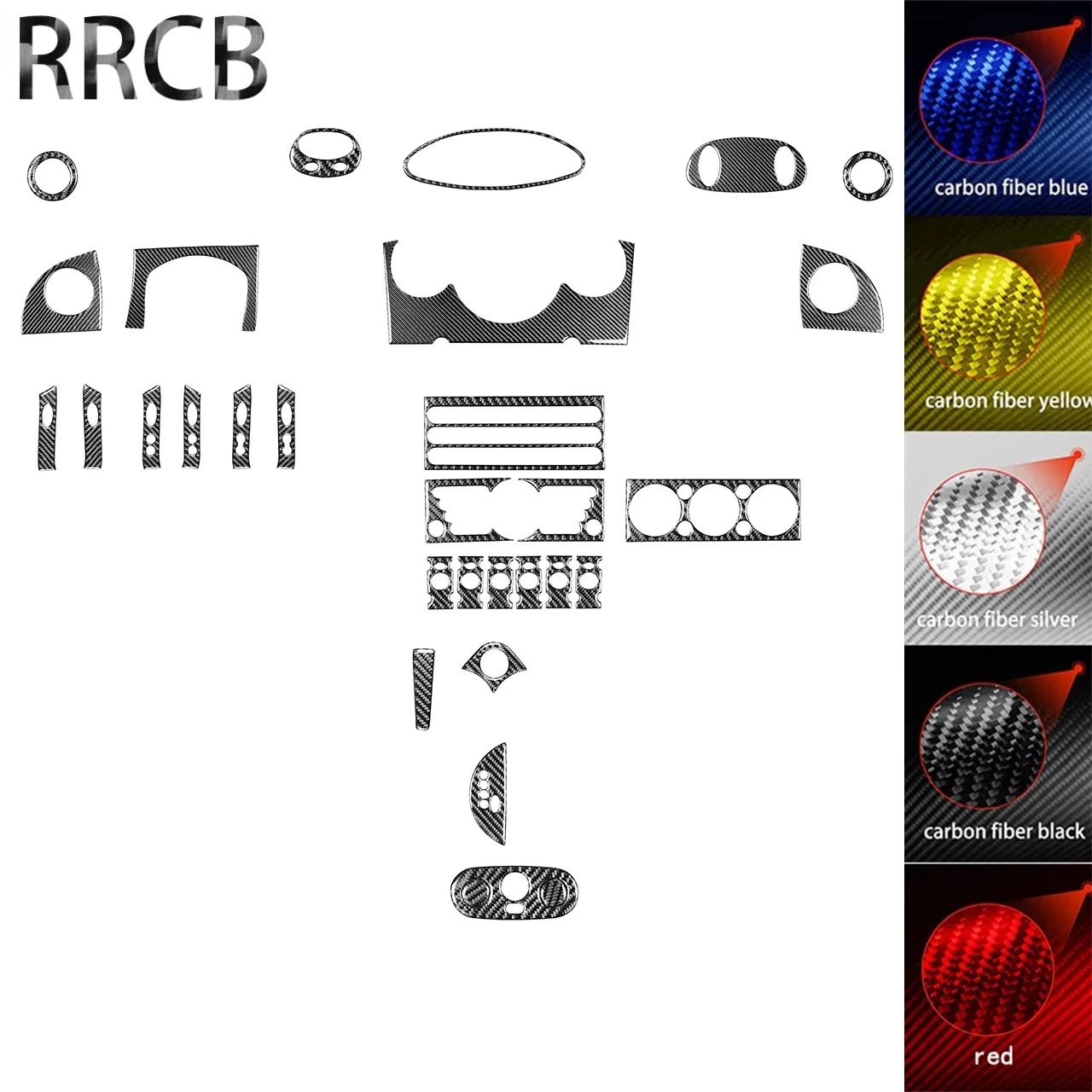 For Mini Cooper Hatch One R50 R53 2002 2003 2004 Car Carbon Fiber Gear Dashboard Center Console Interior Accessories Stickers
For Mini Cooper Hatch One R50 R53 2002 2003 2004 Car Carbon Fiber Gear Dashboard Center Console Interior Accessories Stickers