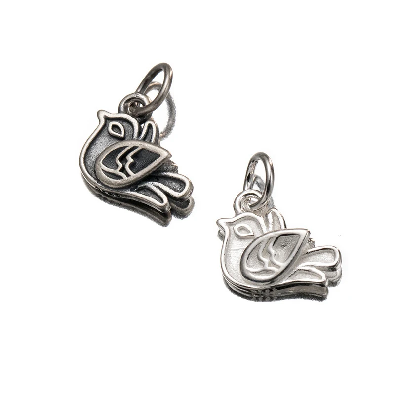 Charms 925 Silver Little Bird Pigeon Unique Necklace Pendant Handmade DIY Accessories Charms for Bracelet Plata 925 JHA181
Charms 925 Silver Little Bird Pigeon Unique Necklace Pendant Handmade DIY Accessories Charms for Bracelet Plata 925 JHA181