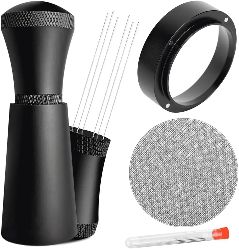 Espresso Coffee Stirrer Coffee Stirring Tool Wood Handle Barista Hand Distribution Tool Coffee Powder Stirrer Needle Distributor
Espresso Coffee Stirrer Coffee Stirring Tool Wood Handle Barista Hand Distribution Tool Coffee Powder Stirrer Needle Distributor