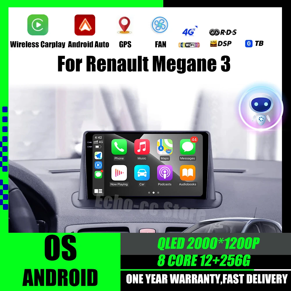 Автомобильный радиоприемник для Renault Clio 3 2008-2014, беспроводной CarPlay, Android Auto, 4G, мультимедийный плеер, навигация, GPS, без 2din, авторадио
Автомобильный радиоприемник для Renault Clio 3 2008-2014, беспроводной CarPlay, Android Auto, 4G, мультимедийный плеер, навигация, GPS, без 2din, авторадио
