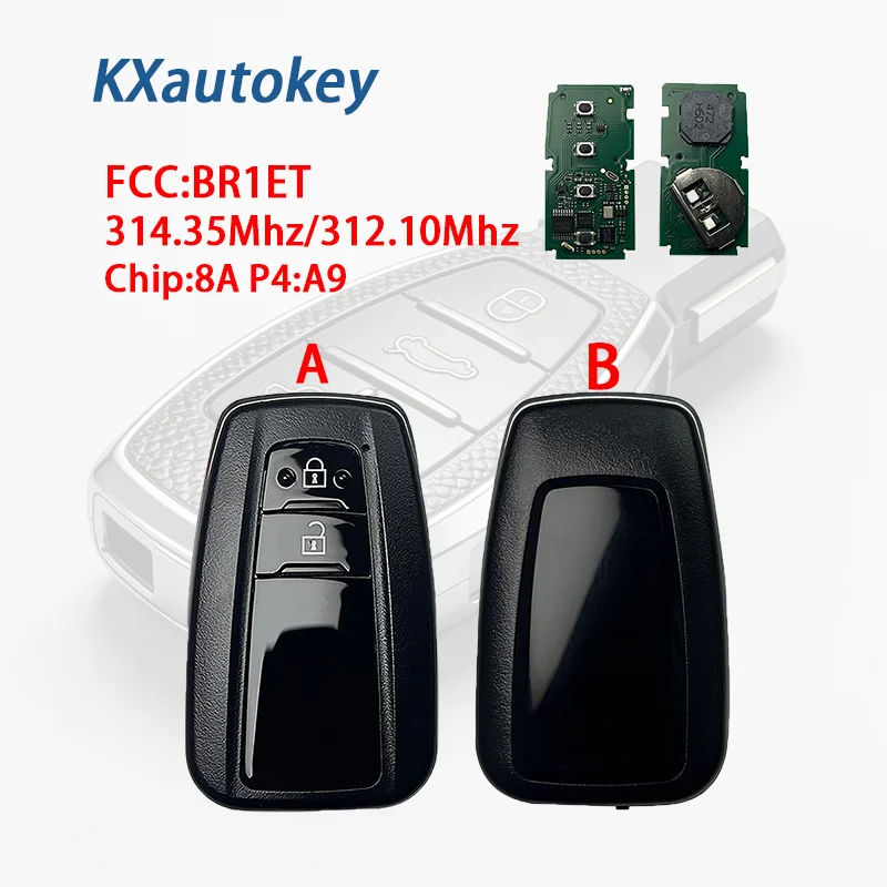 KXK007022 Для Toyota C-HR 2017-2020 FCCID-BR1ET Chip-8A P4 A9 Полный комплект смарт-ключа с батареей для Toyota
KXK007022 Для Toyota C-HR 2017-2020 FCCID-BR1ET Chip-8A P4 A9 Полный комплект смарт-ключа с батареей для Toyota