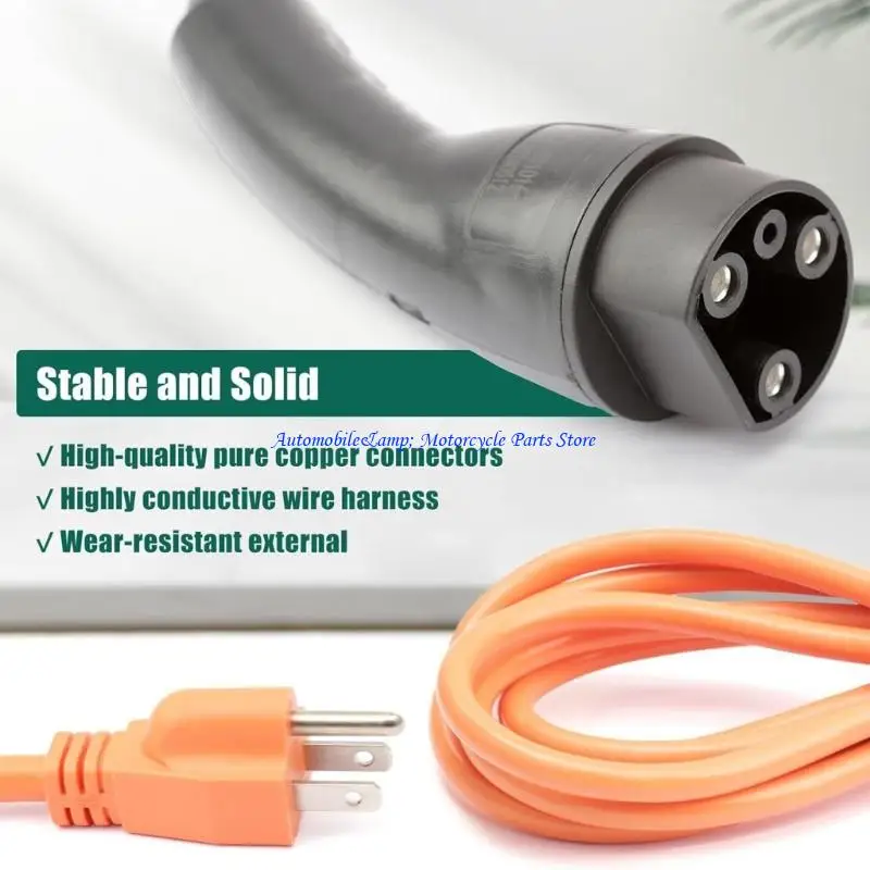 H7BD Golf Cart Cable 120V 3 Pin ST-031016-PT For Rapid Energy Transfer
H7BD Golf Cart Cable 120V 3 Pin ST-031016-PT For Rapid Energy Transfer