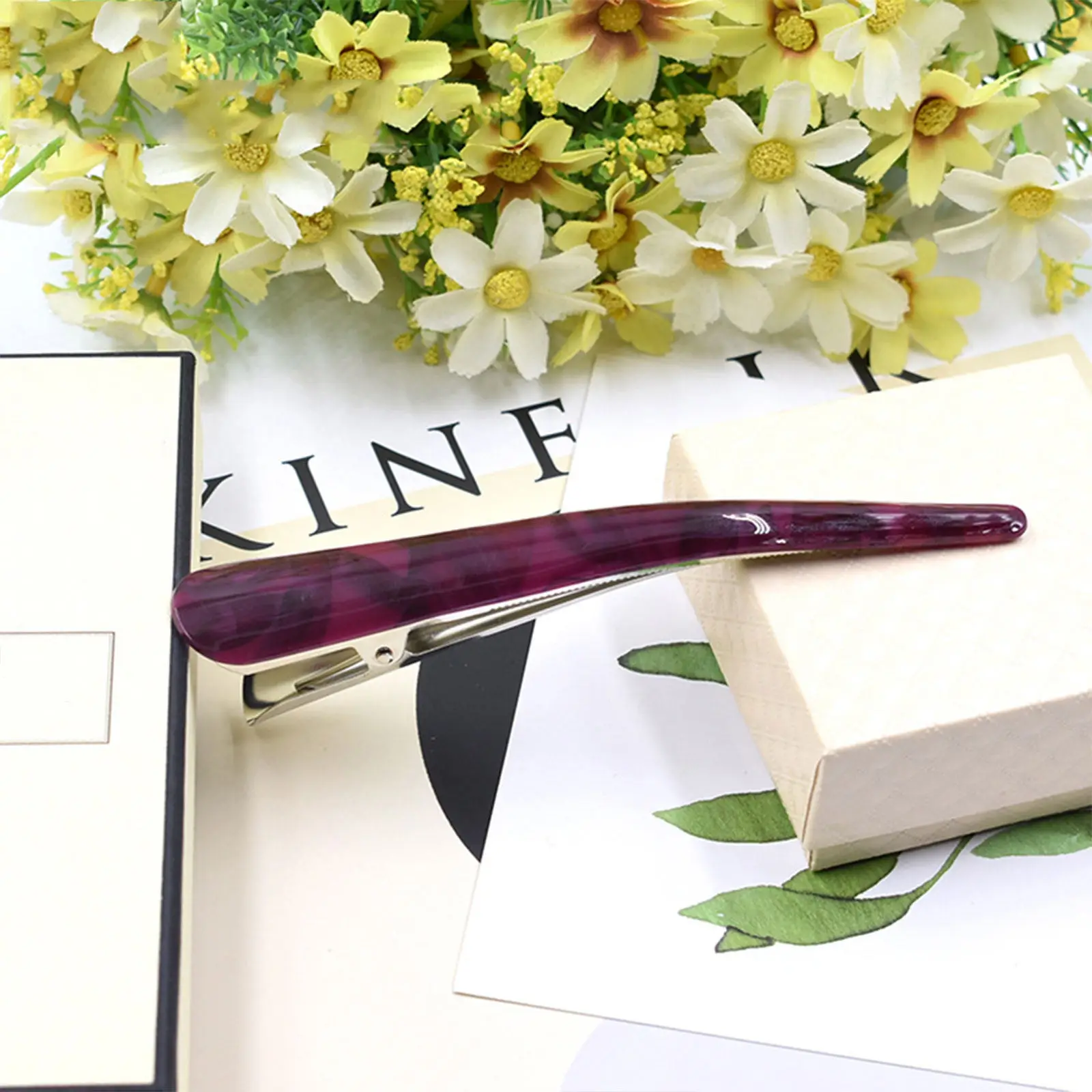 6Pcs Duckbill Hair Clips Extra Grip Teeth Design for Salon Styling Curl Sets Sectioning Hair Bows Fast Secure Hold Women Girls
6Pcs Duckbill Hair Clips Extra Grip Teeth Design for Salon Styling Curl Sets Sectioning Hair Bows Fast Secure Hold Women Girls