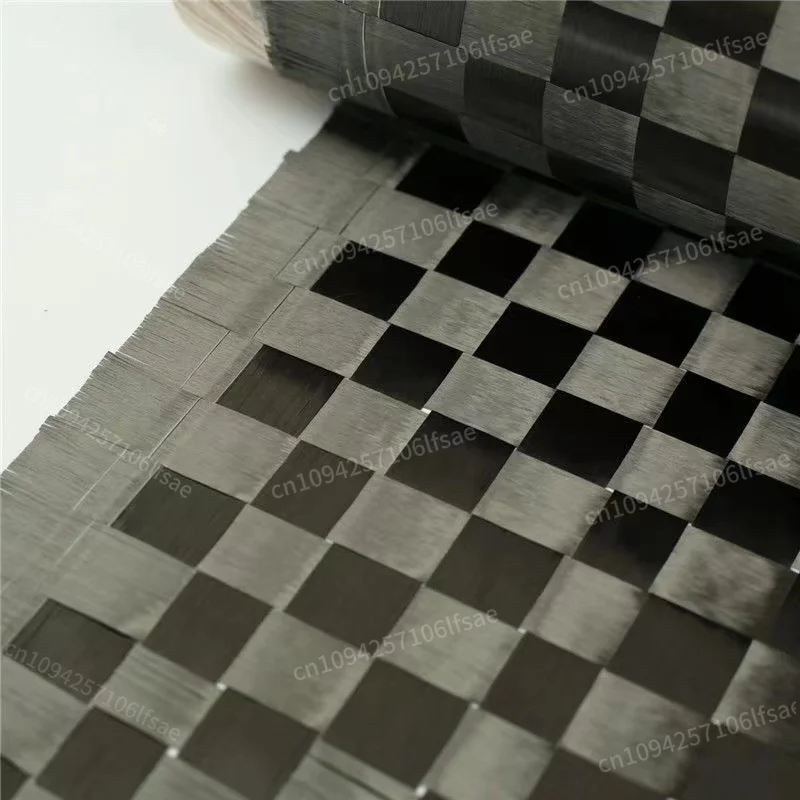 12K Spread Tow Carbon Fiber Fabric 18mmx18mm 88g Plaid Pattern Stretch Carbon Cloth Repair Use Ultra Thin 0.1mm 50x100cm
12K Spread Tow Carbon Fiber Fabric 18mmx18mm 88g Plaid Pattern Stretch Carbon Cloth Repair Use Ultra Thin 0.1mm 50x100cm