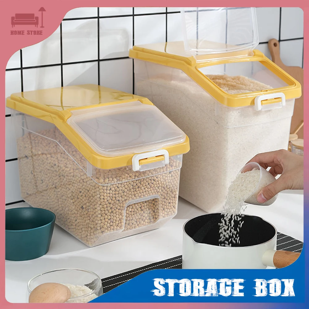 10KG Kitchen Storage Container Insect Proof and Moisture Proof Dispenser Flour Cereal Bucket Kitchen Food Storage Container
10KG Kitchen Storage Container Insect Proof and Moisture Proof Dispenser Flour Cereal Bucket Kitchen Food Storage Container