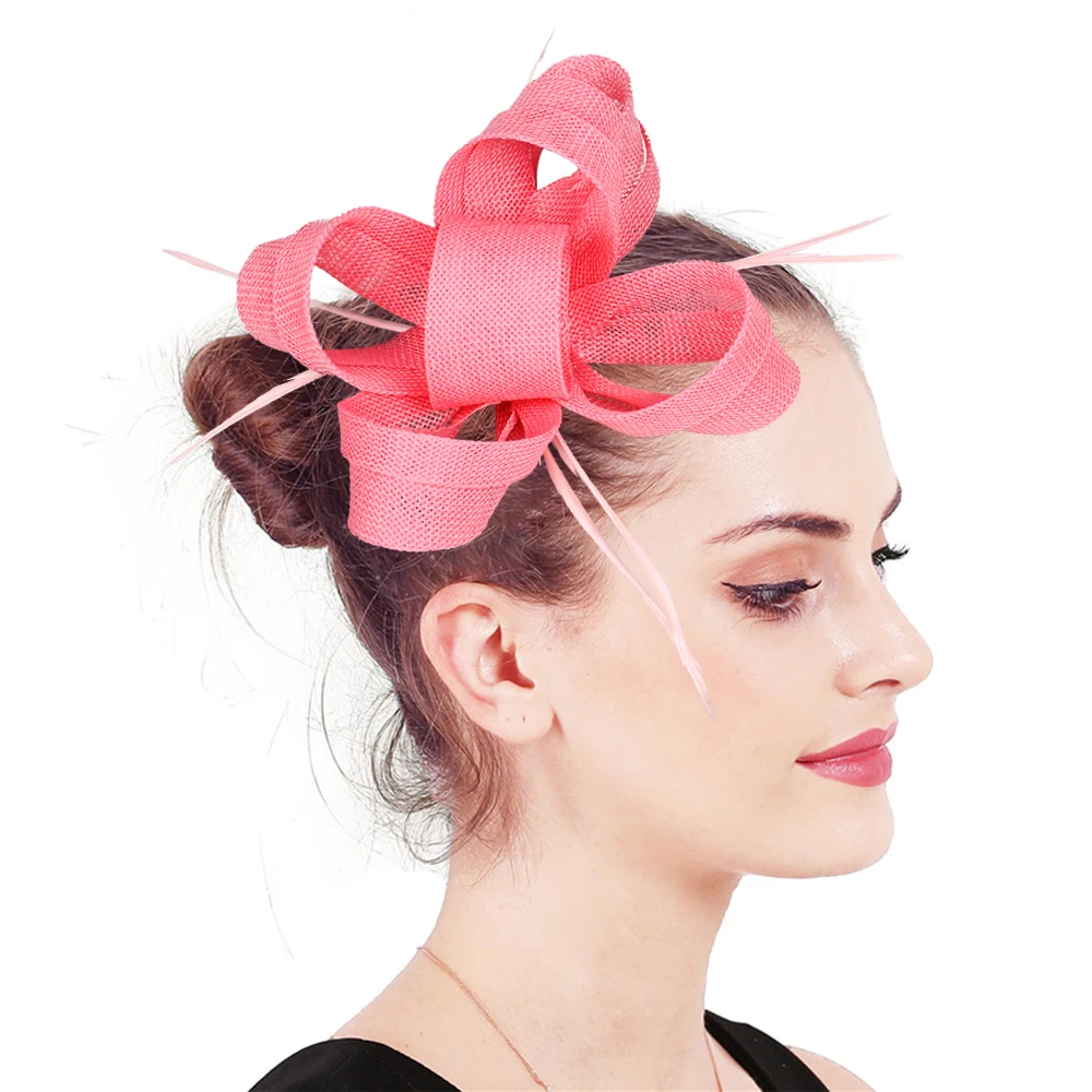 Women Nice Wedding Fascinator Headwear Bride Elegant Mariage Fashion Headdress Party Dinner Ladies Feathers Hair Accessories
Women Nice Wedding Fascinator Headwear Bride Elegant Mariage Fashion Headdress Party Dinner Ladies Feathers Hair Accessories