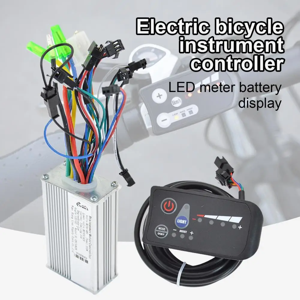 1 Set ABS Bike Panel Controller Wear Resistant High Strength Brushless Bike Speed Control Display for Electric Bike
1 Set ABS Bike Panel Controller Wear Resistant High Strength Brushless Bike Speed Control Display for Electric Bike