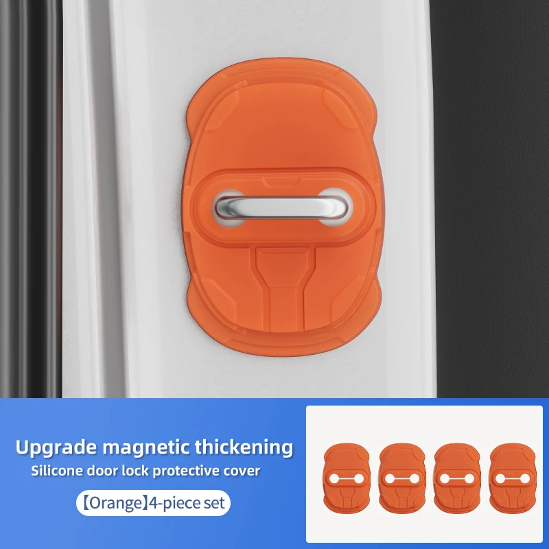 4Pcs Silicone Car Door Lock Covers For AVATR 07 Protective Buckle Stickers Anti-collision Accessories
4Pcs Silicone Car Door Lock Covers For AVATR 07 Protective Buckle Stickers Anti-collision Accessories
