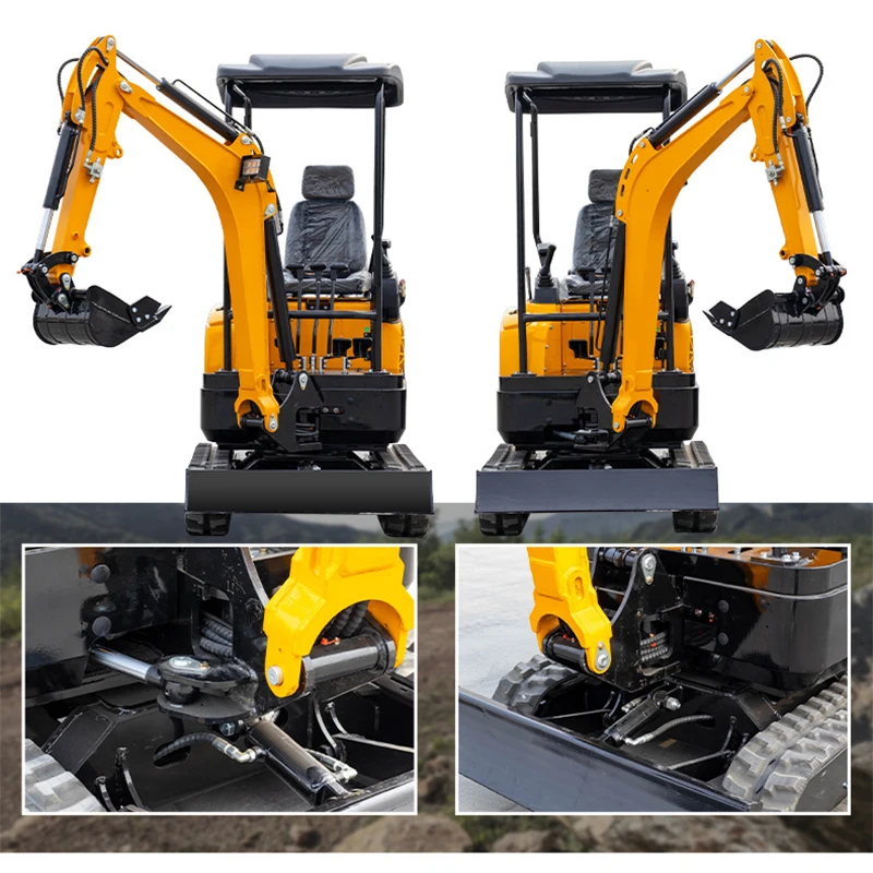 Three-Cylinder Water-Cooled Engine Mini Excavator Agricultural Compact Excavator Landscaping, Farming, Earthmoving, (Customized)
Three-Cylinder Water-Cooled Engine Mini Excavator Agricultural Compact Excavator Landscaping, Farming, Earthmoving, (Customized)