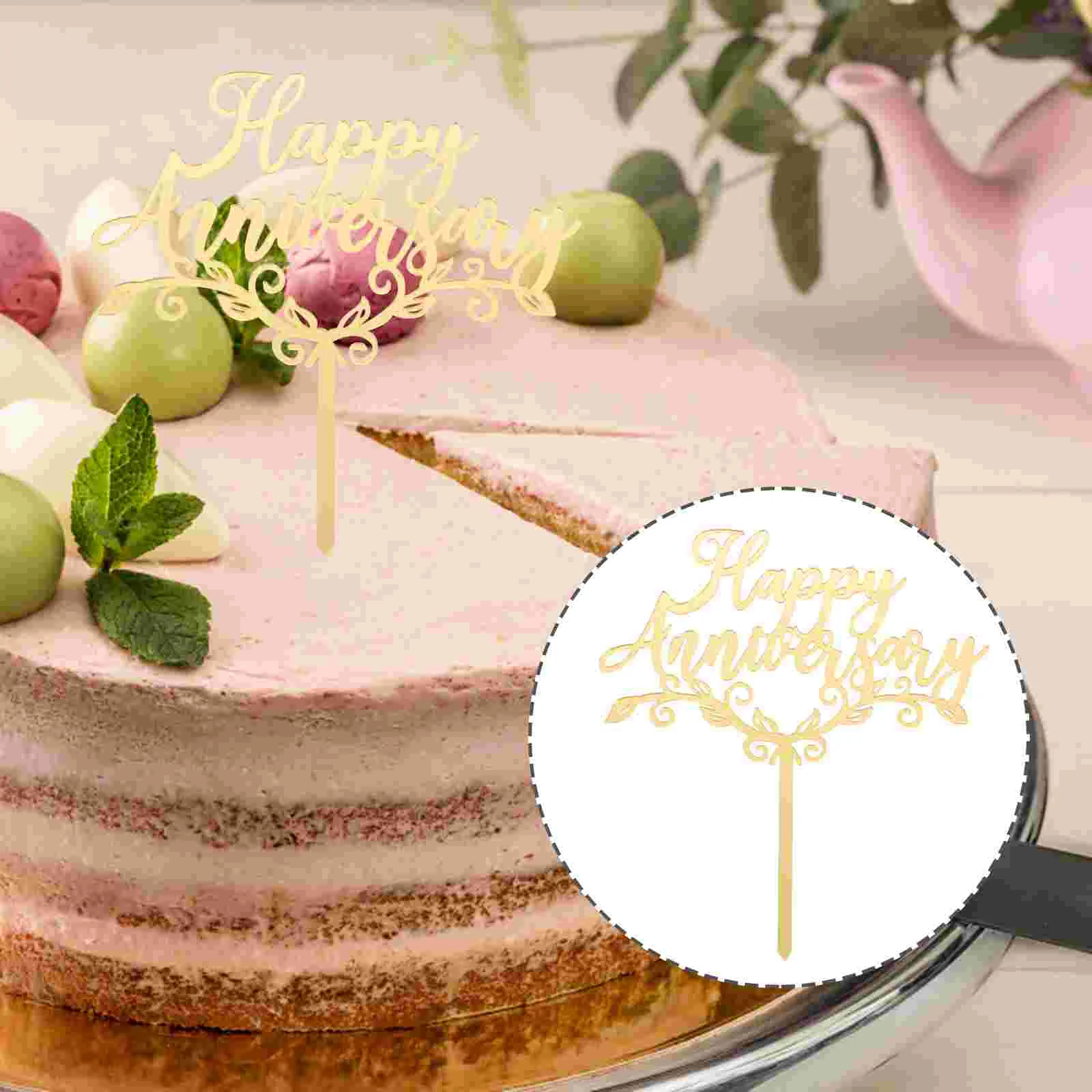 6 PCS Decoration Cake Toppers Ornaments Wedding Memorial Decorate Decorating Supplies
6 PCS Decoration Cake Toppers Ornaments Wedding Memorial Decorate Decorating Supplies