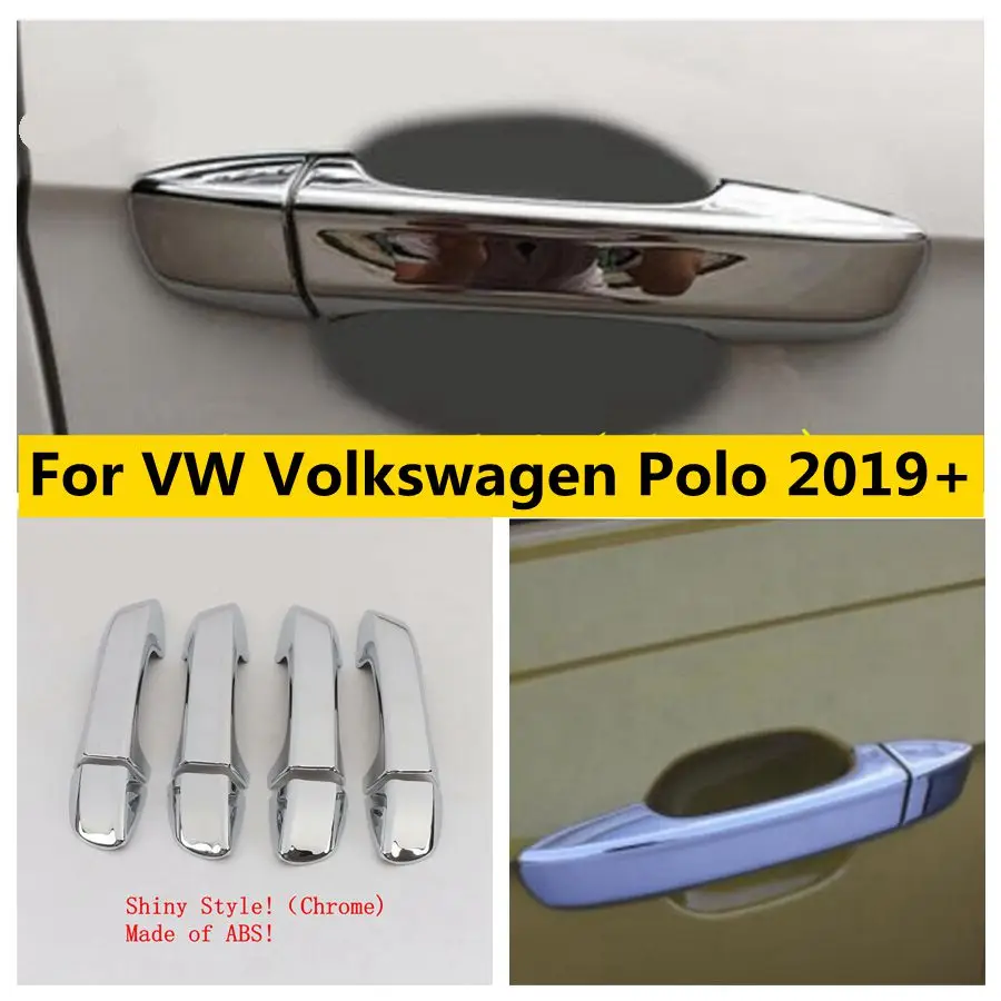 Outside Door Doorknob Handle Catch Protection Cap Decor Cover Trim ABS Chrome For VW Volkswagen Polo 2019 - 2023 Car Accessories
Outside Door Doorknob Handle Catch Protection Cap Decor Cover Trim ABS Chrome For VW Volkswagen Polo 2019 - 2023 Car Accessories