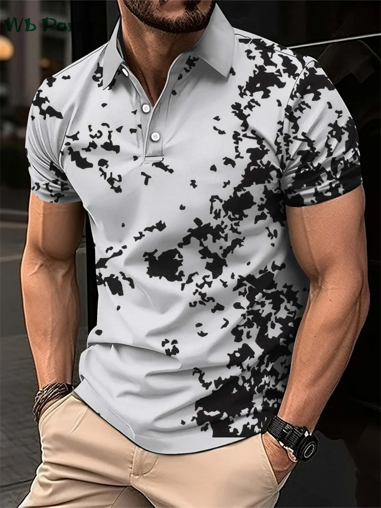 Simple Pattern Print Men's Shirts Summer Fashion T-shirts for Men Polo Men's Short Sleeve Shirts Casual Loose Mens Polo Shirts
Simple Pattern Print Men's Shirts Summer Fashion T-shirts for Men Polo Men's Short Sleeve Shirts Casual Loose Mens Polo Shirts